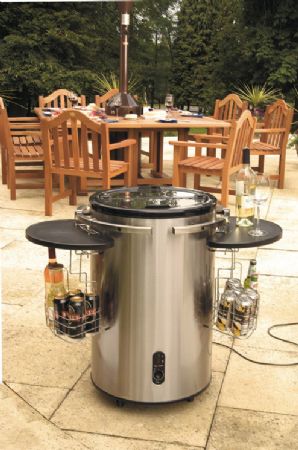 Lifestyle Stainless Steel Electric Cooler